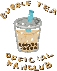 Sparkling Milk Tea Sticker by JELLYBEAR PLANET.