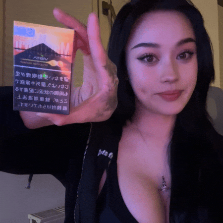 Cute Girl Smoking GIF