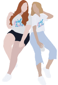 Bff Besties Sticker by Girl Tribe Co.