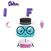 Robot Reaction Sticker by Roboguru