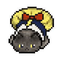 Snow White Cat Sticker