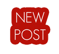 new post Sticker by DimiJo