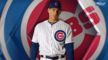 excited chicago cubs GIF by NBC Sports Chicago