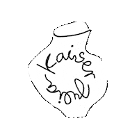 juliakaiserworld handmade vase ceramics ceramix Sticker