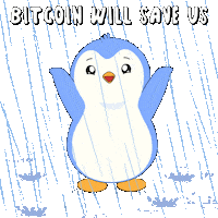 Crypto Pray Sticker by Pudgy Penguins