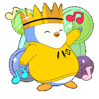 Dance Party Sticker by Pudgy Penguins