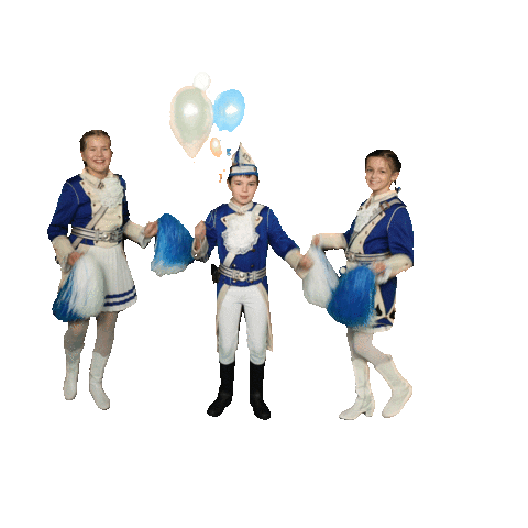 BlaueFunkenKoeln giphyupload kids karneval ballon Sticker