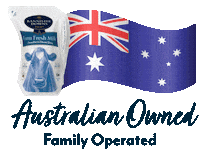 Australia Milk Sticker by Bannister Downs Dairy