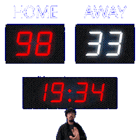 33 Away Sticker