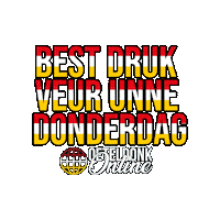 Carnaval Borrel Sticker by Oeteldonk Online
