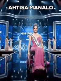Miss Universe Ahtisa Manalo GIF