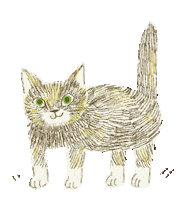 Cat ねこ Sticker
