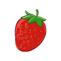 Strawberry 딸기 Sticker by emart24