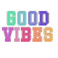 Happy Good Vibes Sticker