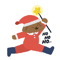 Christmas Santa Sticker by kco