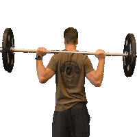 CrossfitNoordkade crossfit lifting squat heavyweight Sticker