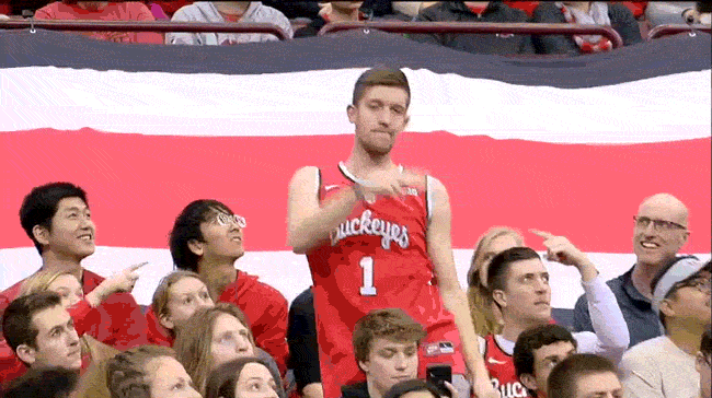 Ohio State Dancing GIF by Ohio State Athletics