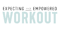 Workout Sticker by Expecting and Empowered