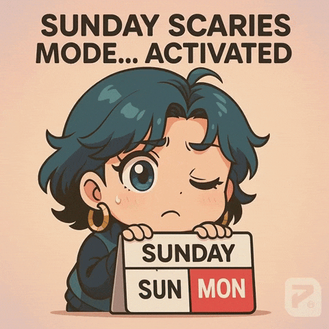 Hana Sunday Scaries GIF by Persona