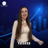 CrystalBallInsight reaction dance fun yes GIF