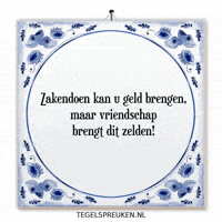 Nl Geld GIF by Tegelspreuken.nl