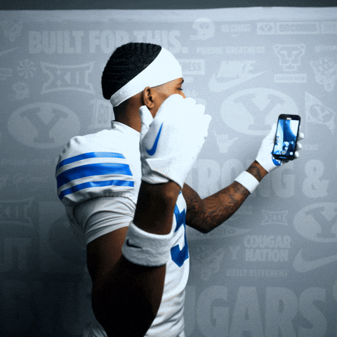 Byu Football Gocougs GIF by BYU Cougars