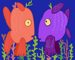 Sea Life Love GIF
