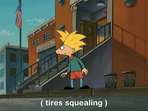 hey arnold nicksplat GIF