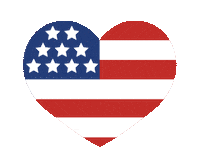 United States Love Sticker