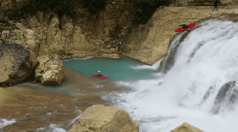 waterfall faceplant GIF by Red Bull