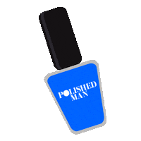 PolishedMan polish nail polish polishedman polished man Sticker
