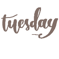 Tuesday Sticker