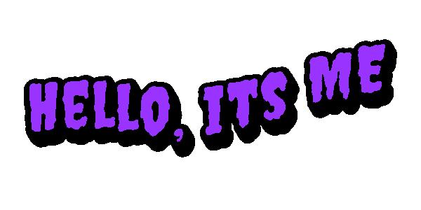 Its Me Hello Sticker by Jennifer Greenhill