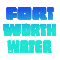 texas save Sticker by Fort Worth Water