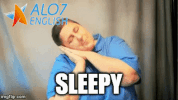 sleepy GIF by ALO7.com
