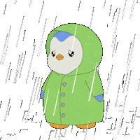 Sad Rainy Day Sticker by Pudgy Penguins