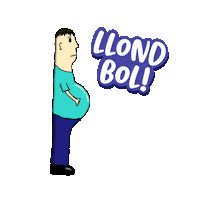 Digon Llond Bol Sticker