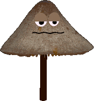 Bored Magic Mushrooms Sticker by Jethro Haynes