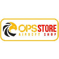 OPS_STORE red star yellow shop Sticker