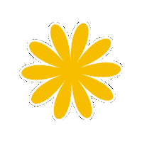 Golden Flower Sticker by Girl Scouts of Eastern Iowa and Western Illinois