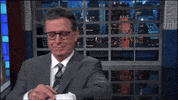 Stephen Colbert Time GIF by The Late Show With Stephen Colbert
