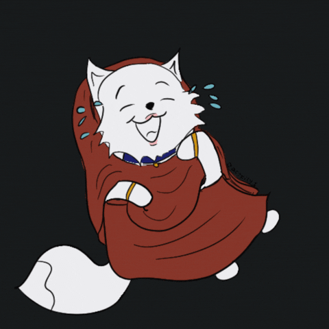Laughing Out Loud Cat GIF