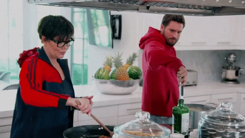 khloe kardashian cooking GIF by Bunim/Murray Productions
