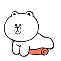 Happy Joy Sticker by LINE FRIENDS
