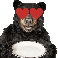 Hungry Fun Sticker by BlackBearDiner
