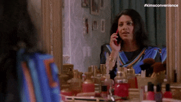 Phone Call Party GIF by Kim's Convenience