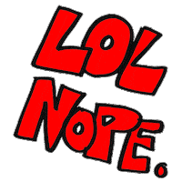 Nevermind Lol Sticker by But Like Maybe