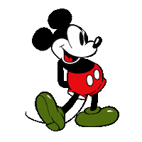 Mickey Mouse Disney Sticker by wdfmuseum