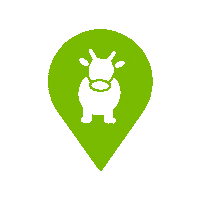 Cow Location Sticker by Digitanimal
