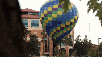 Good Bye Balloon GIF by University of Louisiana Monroe